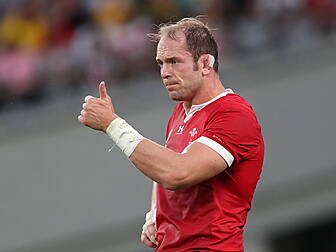 Lions Tour captain Alun Wyn Jo...